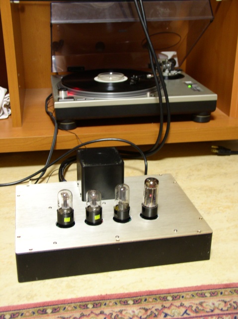 Cornet Octal Phono Equalizer DIY from Hagerman Technologies' 1/2 kit.