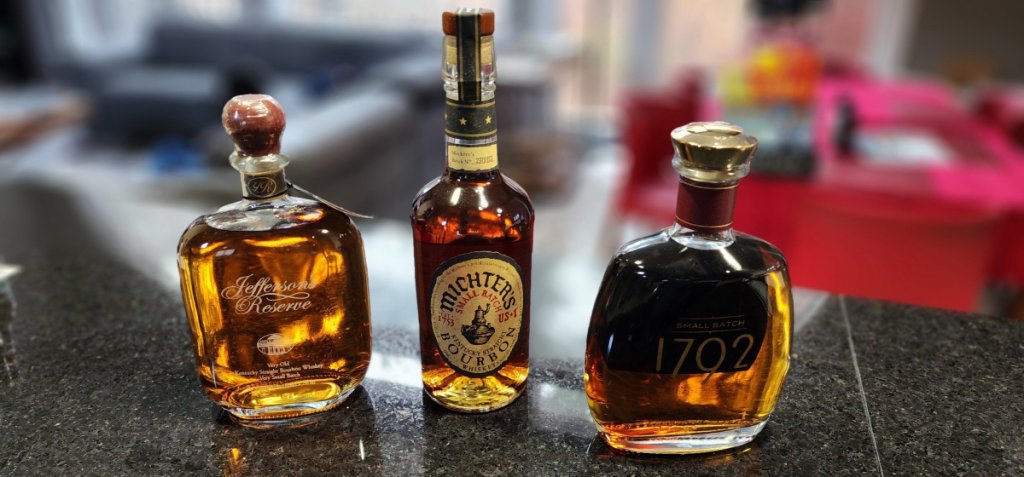 Three yummy bourbons…
