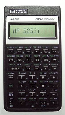 Hewlett-Packard HP 32S II Wikimedia