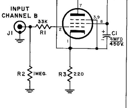 HK Citation II input section