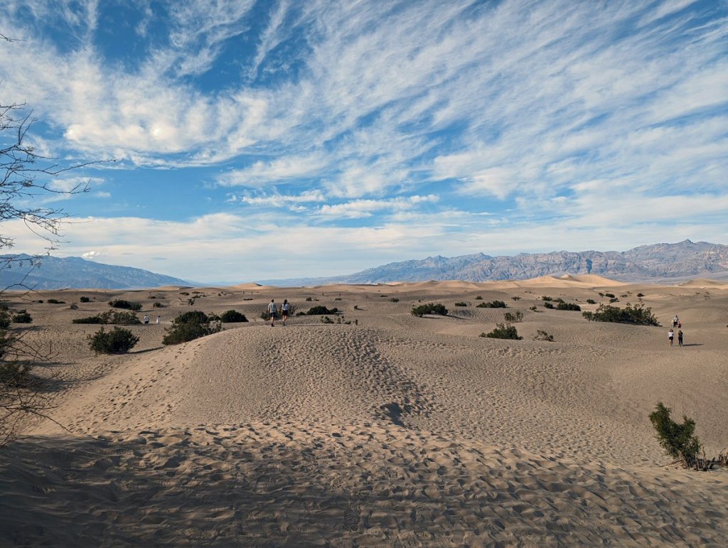 Mesquite Flat sand dunes