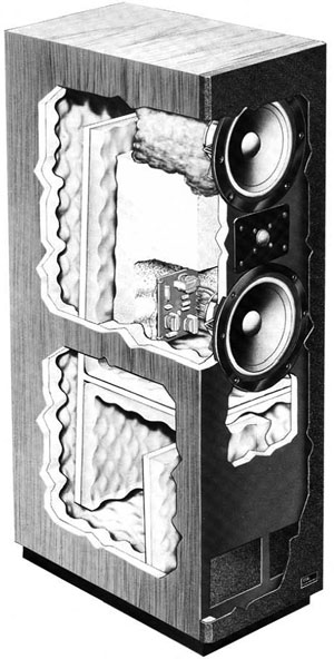 TDL Studio Monitor Diagram