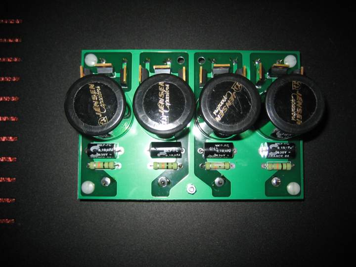 The new Lifeforce Special Edition Power Supply with Jensen 4 pole caps and Schottky diodes