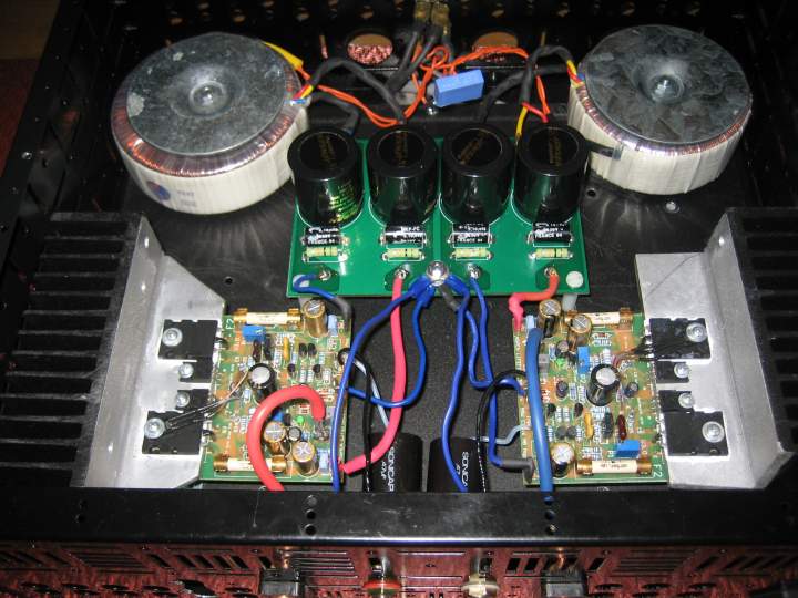 Inside view from the rear