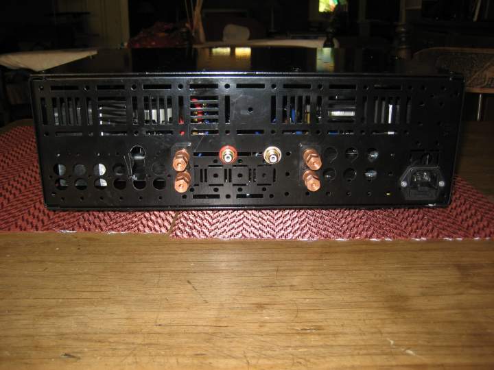 Rear view. Holes later covered by decal.