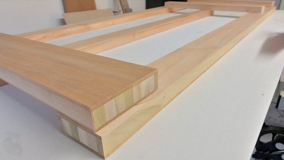 stave core lumber
