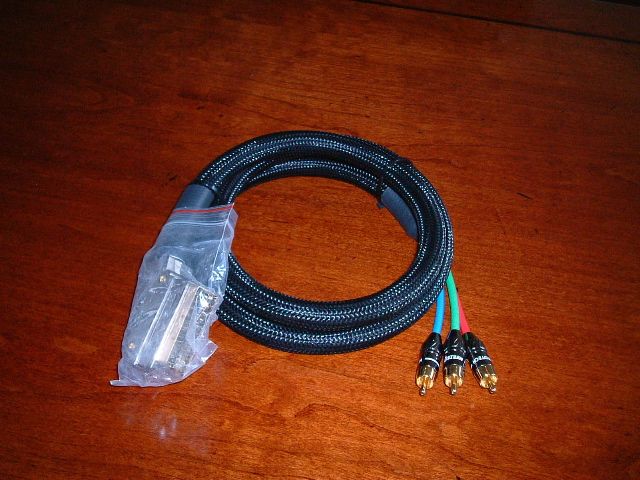 HT Custom Cables Component Video RCA to Scart