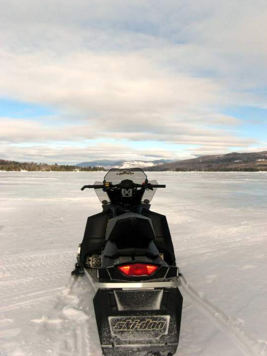 looking out on Moosehead lake, Me