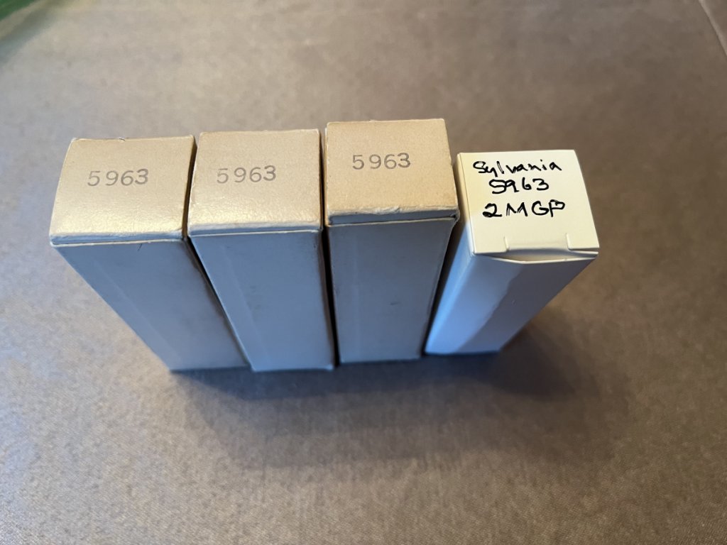 SYLVANIA 5963 BOXES