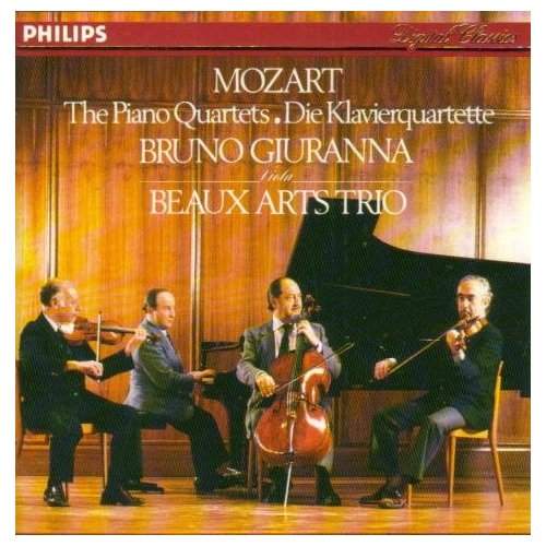 Mozart Piano Quartets - Beaux Arts