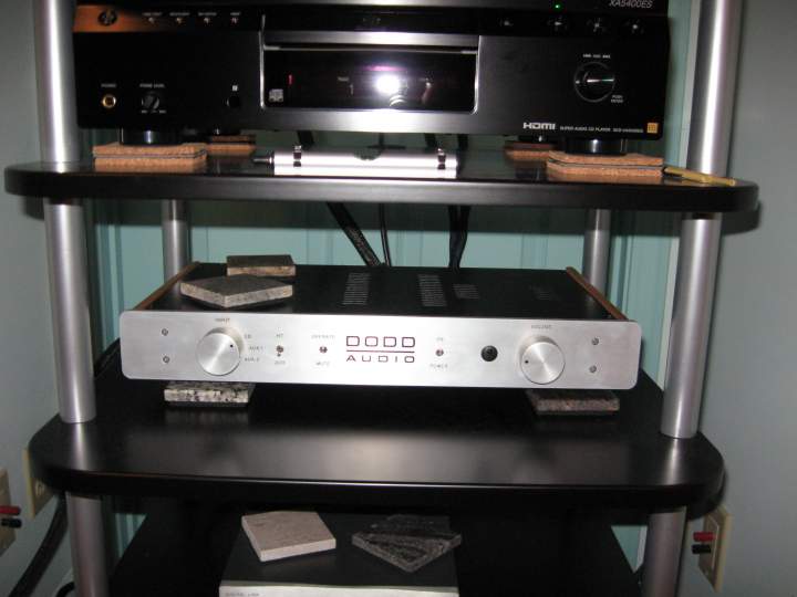 Kent's Dodd Audio tube pre and Sony XA5400ES SACD player