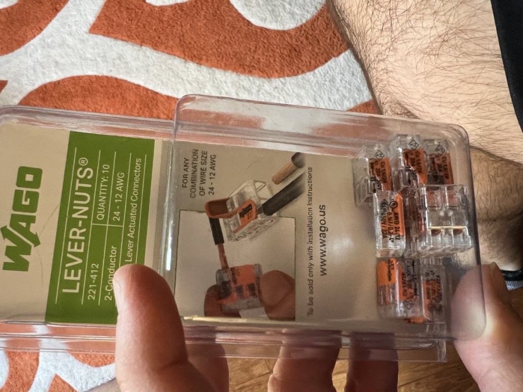 Wago 221 Lever Nuts