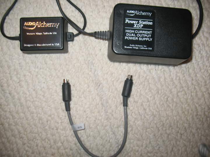 Audio Alchemy XDP & DTI Power supplies and connector cable