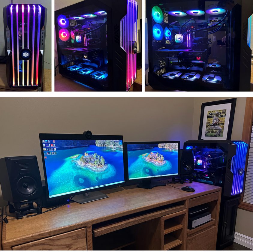 HAF-700-EVO-ROG-Maximus-Z 790-Dark-Hero-i 9 14900KF-Office