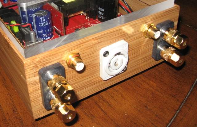 ClassD Amp Rear