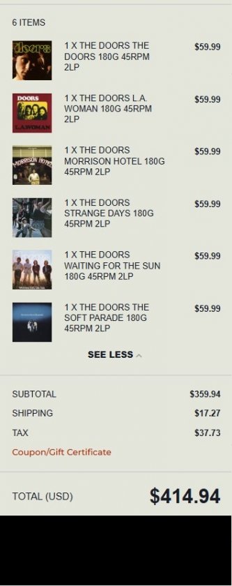The-Doors-45rpm---TAX---SH