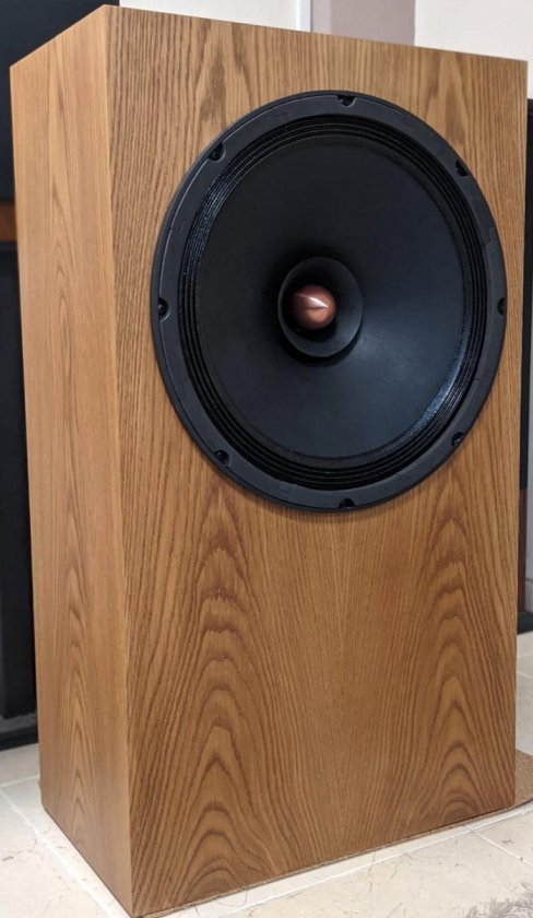 Audio Nirvana Super 15 full range speaker in 2.8 cu ft cabinet (with rear port)