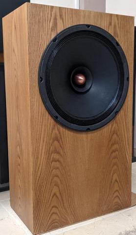 Audio Nirvana Super 15 full range speaker in 2.8 cu ft cabinet (with rear port)