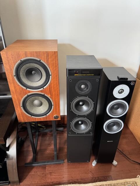 right speakers