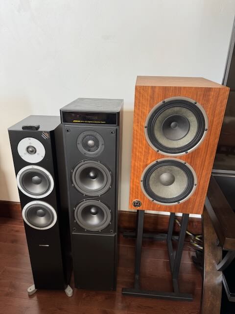 left speakers