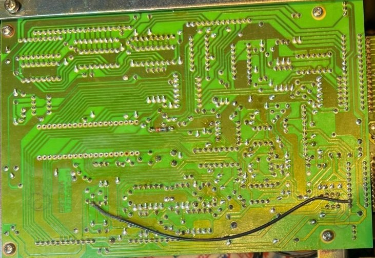 Figure-4 Micrprocessor Board Backside