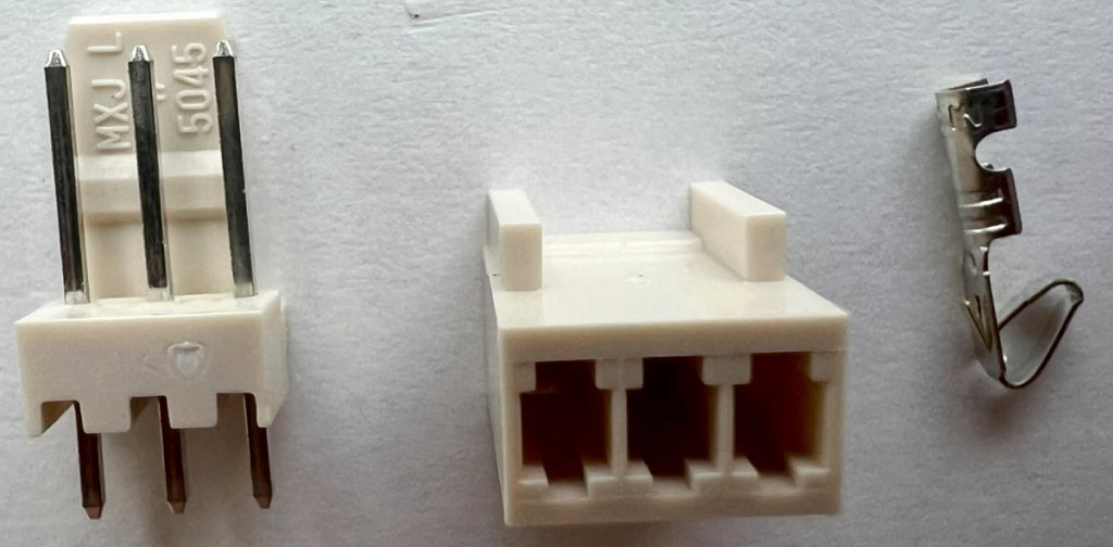 Figure-8 Molex 3-Position Connector