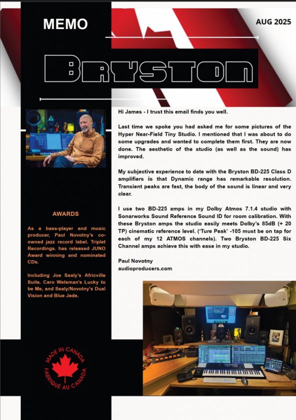 Re: BRYSTON NEWSLETTER - Part Two & REVIEWS & Memos