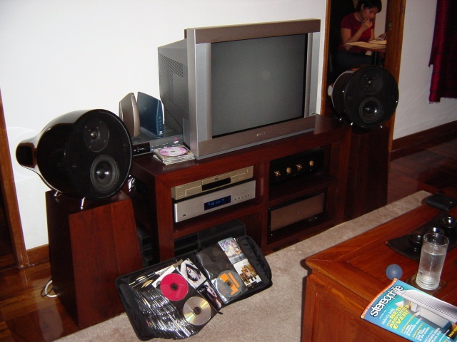 Living room system (without Echobusters)