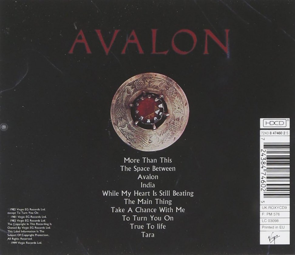 Roxy Music - Avalon
