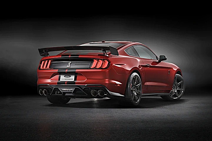 21 GT500 3Q Rear RED