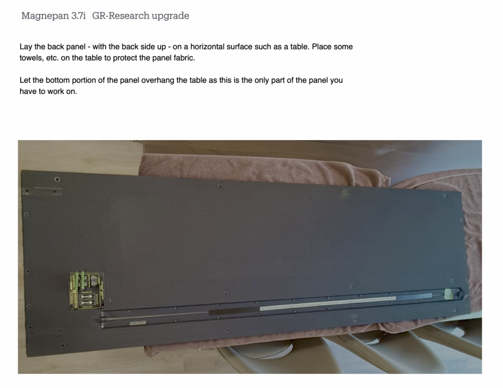 Magnepan 3.7I GR Research upgrade tutorial