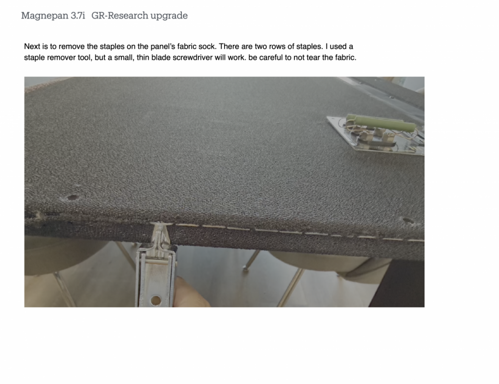 Magnepan 3.7I GR Research upgrade tutorial