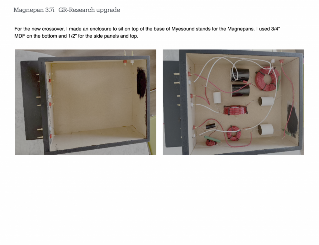 Magnepan 3.7I GR Research upgrade tutorial