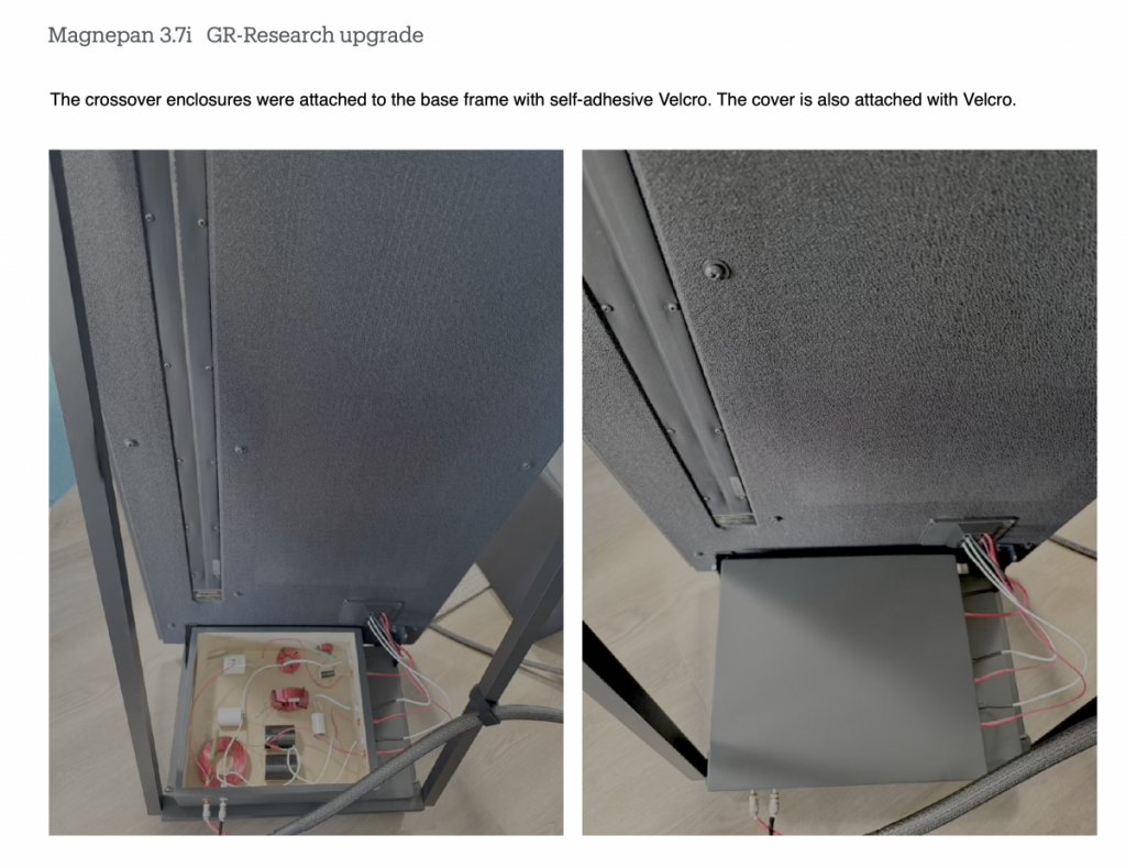 Magnepan 3.7I GR Research upgrade tutorial