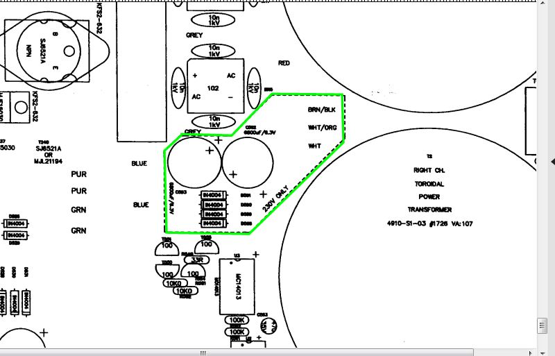 B 60R--230V--DC-Filter