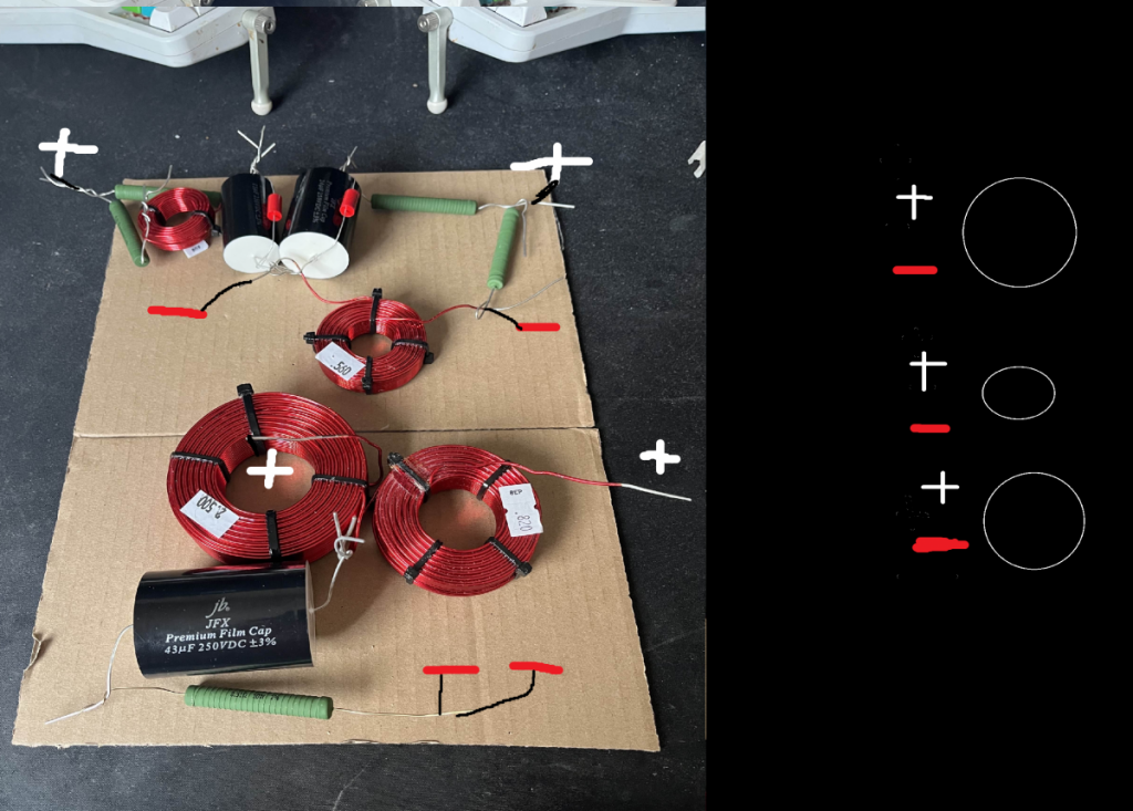 Crude first try crossover layout.