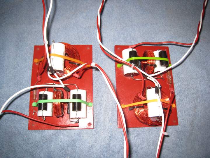 Neo 2X assembled crossover with platinum bypass caps and JPS Labs wiring - Picture 1