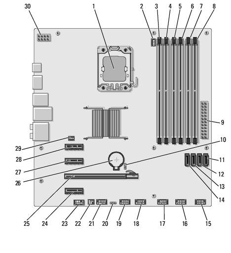 Dell 435MT motherboard