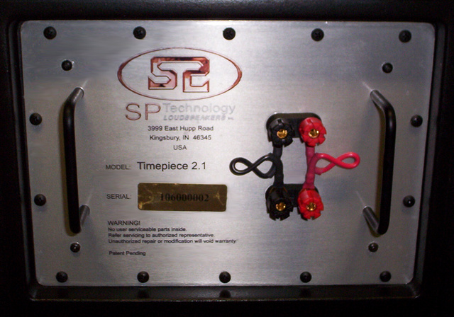 Timepiece 2.1 Rear Terminal Plate