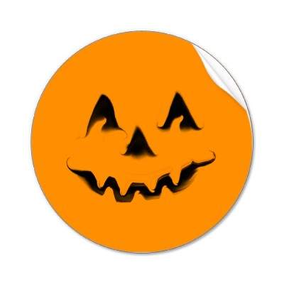 smiling pumpkin stickers-p 217057362744285537qjcl 400
