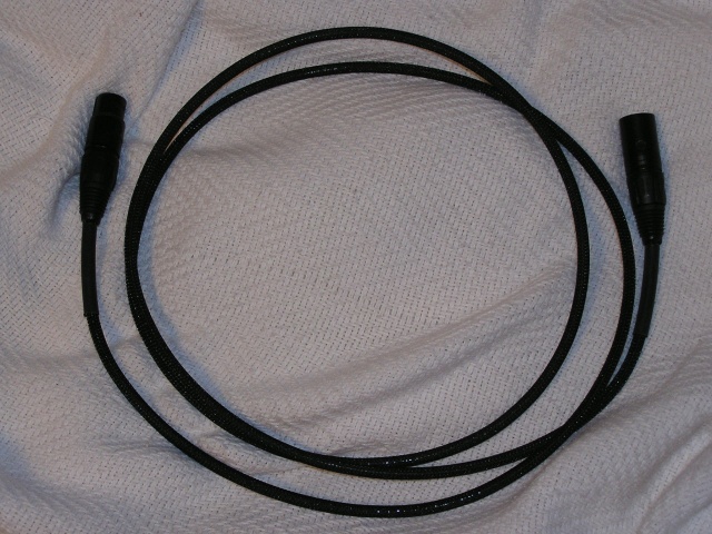 Bolder Cable Type 1 interconnect w/ XLR connections--FOR SALE