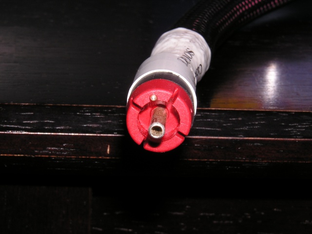 Close-up of Eichman Silver Bullet Plug on Napalm