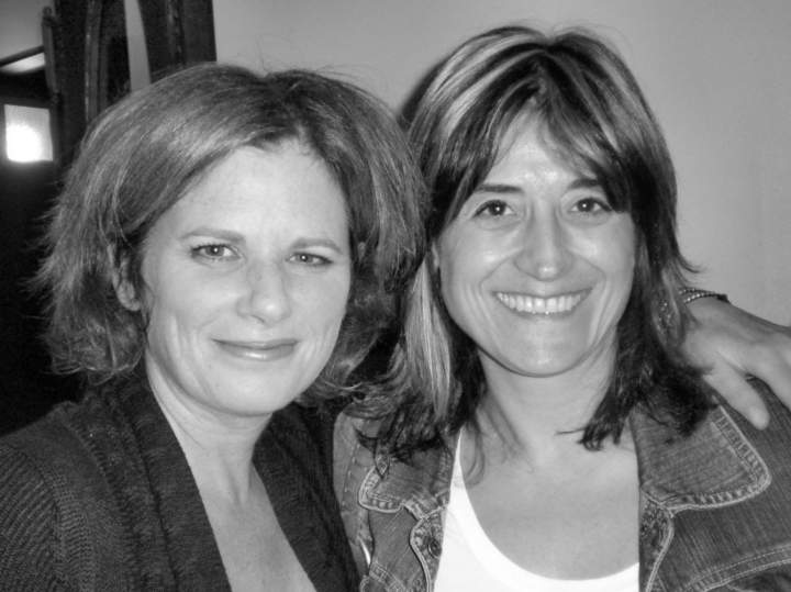 me with Margo Timmins after Cowboy Junkies show April 22, 2010, The Concert Hall, NYC
