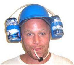 Beer helmet