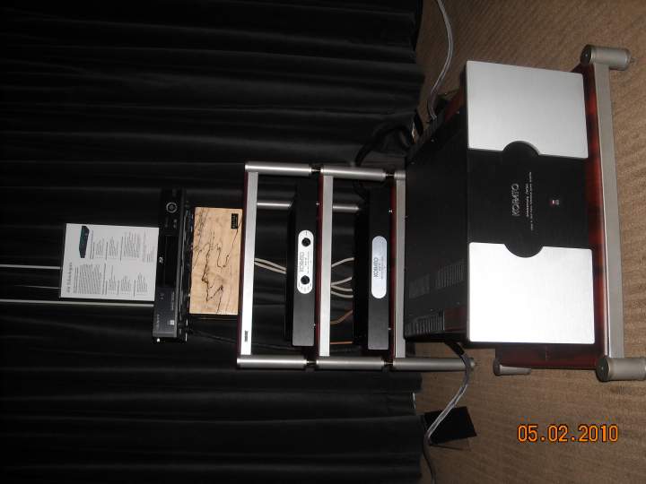 Krato electronics and fritz speakers