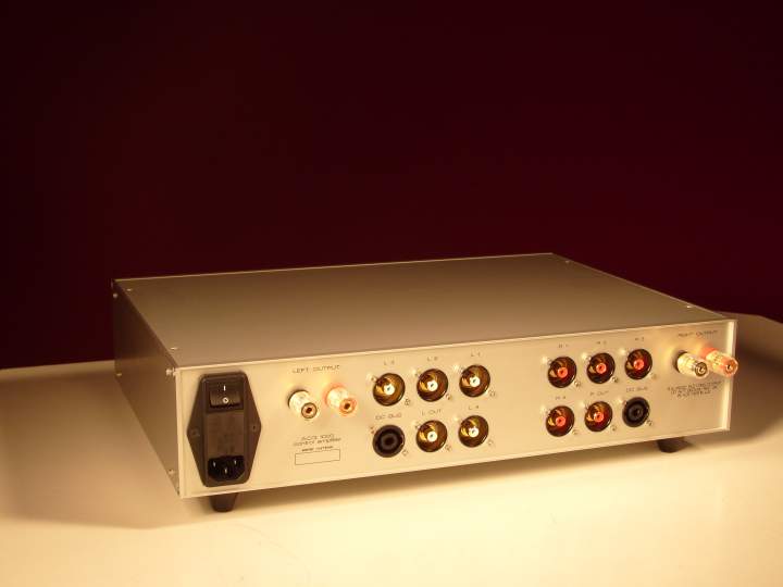 1000 Control Amp rear view