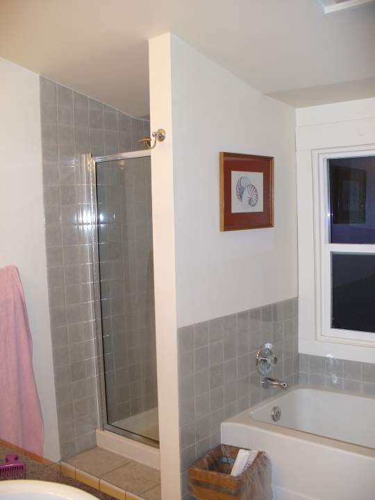 Master bathroom before remodel