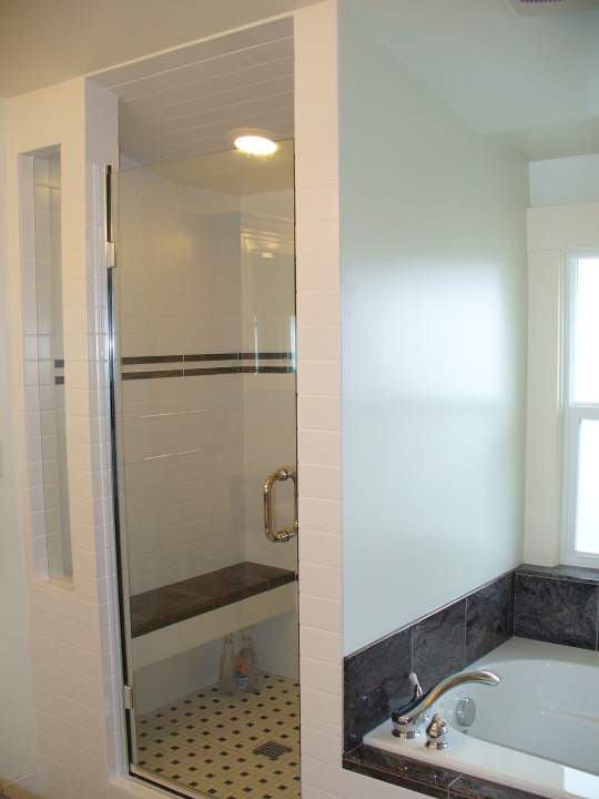 Master bathroom after remodel