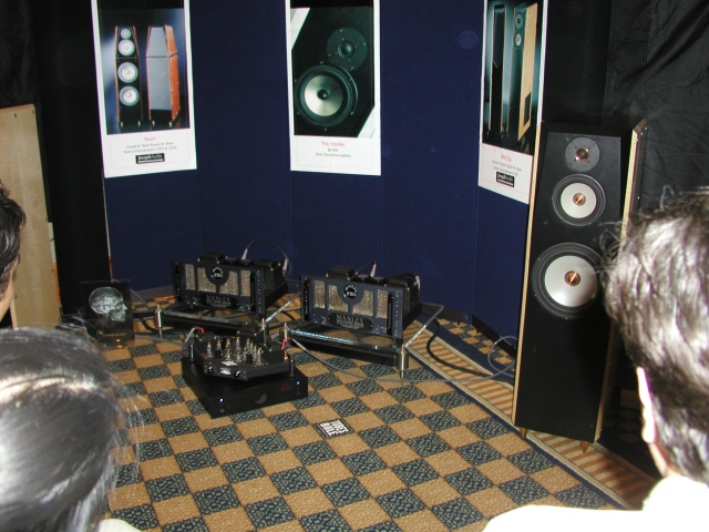 Joseph Audio speakers demo room