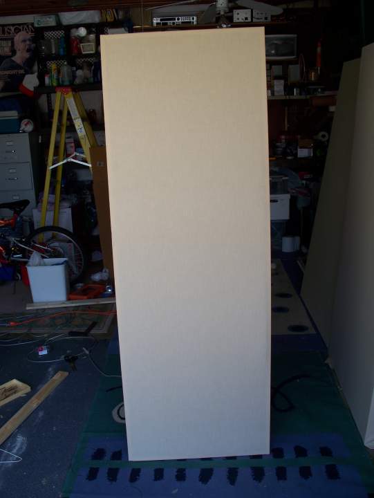 Finished 6'x2' acoustic panel